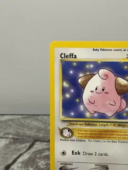 Pokemon Cards Cleffa 31 Wizards Black Star Promos WOTC Promo NM - Image 2