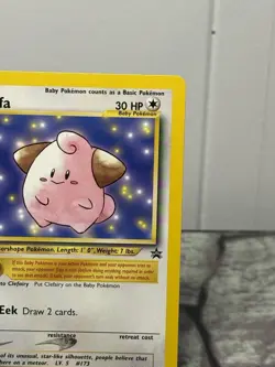 Pokemon Cards Cleffa 31 Wizards Black Star Promos WOTC Promo NM - Image 3