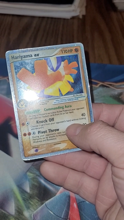 Pokemon TCG - Hariyama ex 100/107 EX Deoxys Ultra Rare Holo Foil Card - Image 2