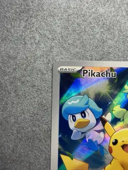 Pokemon Pikachu 027 SVP: Scarlet & Violet Promo Full Art Holo Card English 2023 - Image 2