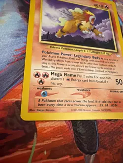 Entei Pokemon TCG Neo Revelation 17/64 Non-Holo Rare Card - Image 2