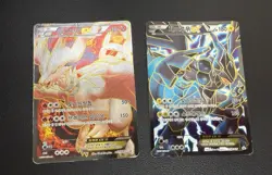 2013 RESHIRAM ZEKROM BW Book Promo EX Full Art Korean Card B&W Rare 057/bw - Image 2