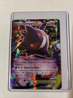 Pokemon TCG Gengar EX 34/119 Phantom Forces Ultra Rare Card - Image 1