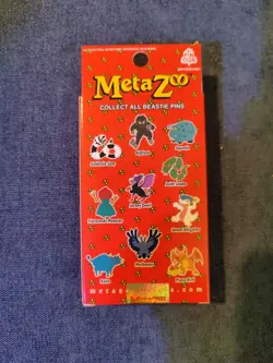 MetaZoo Pin Club 1st Edition Limited Edition Mothman Pin + Promo Card New - Image 2