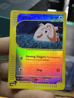 Clefairy 101/165 Expedition 2002 Reverse Holo e-Series Pokemon Card TCG - Image 3