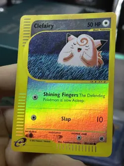 Clefairy 101/165 Expedition 2002 Reverse Holo e-Series Pokemon Card TCG - Image 5
