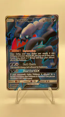Darkrai GX 139/147 Burning Shadows Ultra Rare Full Art Holo Pokemon Card (M/ NM) - Image 2