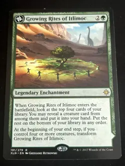 1x MTG Growing Rites of Itlimoc - Ixalan (XLN) #191 - Magic the Gathering - Image 1