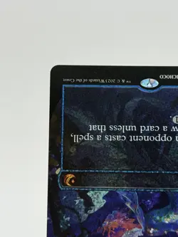 Rhystic Study #91 Anime Borderless Confetti Foil Wilds of Eldraine Magic MTG - Image 5