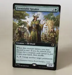MTG Formidable Speaker - Extended Art - Regular ECL NM - Image 1