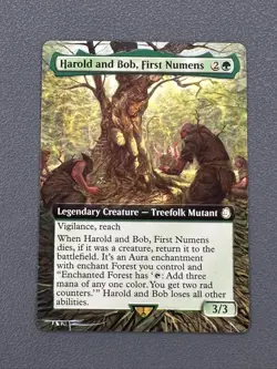 Harold and Bob, First Numens Fallout Hand Painted New Extended Altered Art Tentz - Image 1