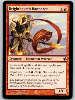 Brighthearth Banneret - LP - MTG - Image 1