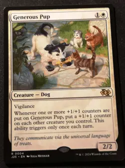 Generous Pup - J25 - MTG - EN - NM - 0004 - Image 1
