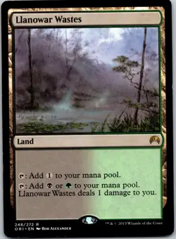 Llanowar Wastes - Magic Origins - 248 - LP - MTG - Image 1