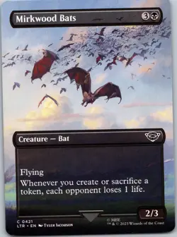 Mirkwood Bats (Borderless) - Universes Beyond: The Lord of the Rings: Tales of M - Image 1