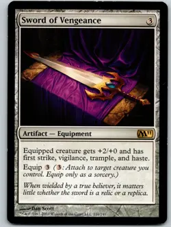Sword of Vengeance - NM - MTG - Image 1