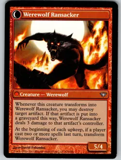 Afflicted Deserter - NM - MTG - Image 2