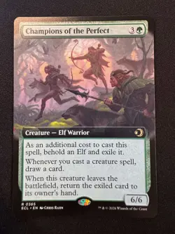 Champions of the Perfect - Extended Art - MTG Lorwyn Eclipsed M/NM, English - Image 1