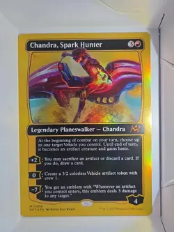 Chandra, Spark Hunter (First Place Foil) - M456 - MTG - Aetherdrift - Image 1