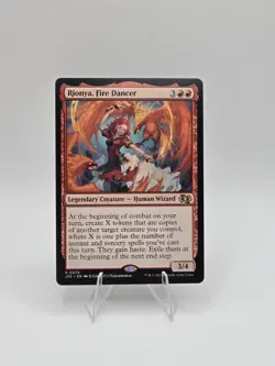 Rionya, Fire Dancer (Anime) Foundations Jumpstart Regular Near Mint - Image 1