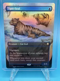 MTG Tiger-Seal FOIL TLA Avatar: The Last Airbender MTG R 0318 M/NM 1x - Image 1