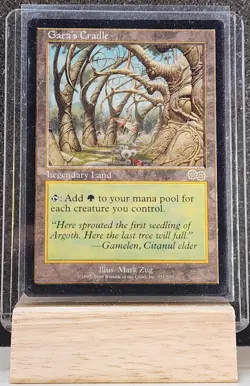 MTG: Gaea's Cradle | Urza's Saga | Rare NON-foil | Near Mint, Never Played - Image 1