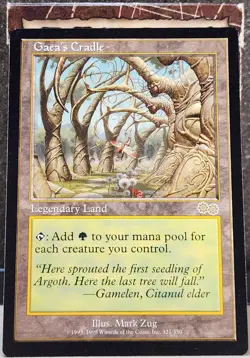 MTG: Gaea's Cradle | Urza's Saga | Rare NON-foil | Near Mint, Never Played - Image 5