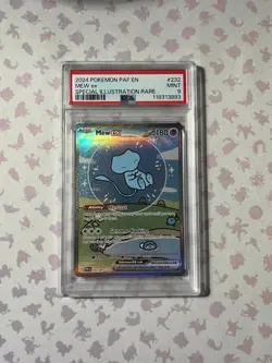 PSA 9 Bubble Mew Full Art #232 Gem Mint Pokemon TCG Rare Promo Collector’s Card - Image 1