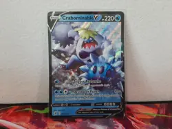 Crabominable V 076/264 Fusion Strike Ultra Rare Pokemon TCG Near Mint - Image 1