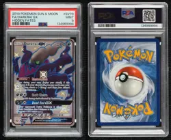 Shiny - Darkrai GX Pokemon Sun & Moon Hidden Fates Vault PSA 9 MINT - Image 3