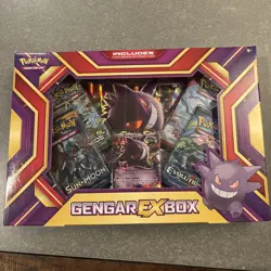 Pokemon 2016 Gengar EX Box XY Primal Clash Evolution Sun Moon Factory Sealed - Image 1
