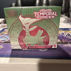 Pokemon Temporal Forces Elite Trainer Box ETB - Factory Sealed Iron Leaves Art - Image 1