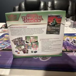 Pokemon Temporal Forces Elite Trainer Box ETB - Factory Sealed Iron Leaves Art - Image 3