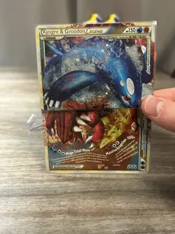 Pokemon TCG Kyogre & Groudon Legend 87/90 88/90 HGSS Undaunted Top & Bottom - Image 4