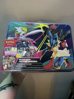 Pokemon TCG 2025 Fall Collector Chest Tin Sealed New: Mega Evolution Set - Image 2