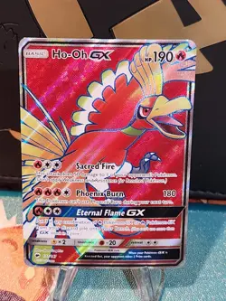 Pokemon Ho-Oh GX (Full Art) 131/147 Burning Shadows Ultra Rare Holo 🔥🔥🔥 - Image 1