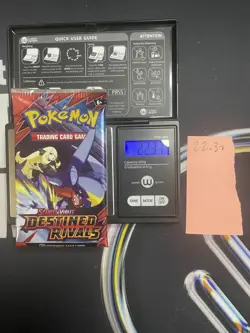 22.37g VERY HEAVY Destined Rivals Pokemon Sealed Booster Pack New SIR/HRU - Image 1