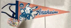 Lot of 2 - Pokemon World Championships 2025 Anaheim Exclusive Flag Banner - Image 1