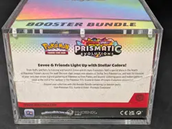 Pokemon TCG S&V Prismatic Evolutions Booster Bundle Display Case w/Acrylic Case - Image 3