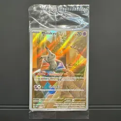 SEALED Pokemon Mimikyu SVP 075 - Holo Black Star Promo - Image 1