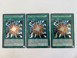 3x Super Polymerization (Playset) RYMP-EN029 Secret Near Mint FREE SHIPPING! - Image 1