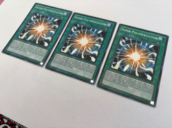3x Super Polymerization (Playset) RYMP-EN029 Secret Near Mint FREE SHIPPING! - Image 3
