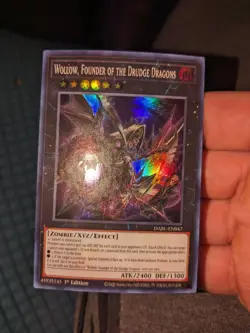 Yu-Gi-Oh! TCG Wollow, Founder of the Drudge Dragons Darkwing Blast DABL-EN047... - Image 1