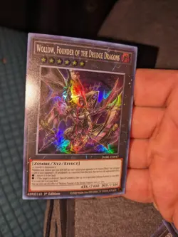 Yu-Gi-Oh! TCG Wollow, Founder of the Drudge Dragons Darkwing Blast DABL-EN047... - Image 2
