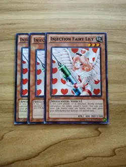 Yu-Gi-Oh! - Injection Fairy Lily 3X - Complete Playset - Image 1