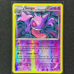 Gengar - 60/162 - Reverse Holo - XY Breakthrough - Pokemon Card - NM/M - Image 1