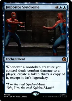 MTG Impostor Syndrome NON-FOIL NM 34 Marvel's Spider-Man - Image 1