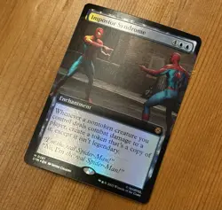 Impostor Syndrome, M 0251, NM Foil Extended Art, MTG Marvel’s Spider-Man, SPM - Image 2