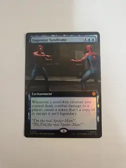 MTG - NM - Impostor Syndrome (Extended Art) - Marvel's Spider-Man - #251 - Foil - Image 1