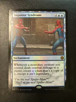 Impostor Syndrome M0034 [NM] CORNER - Mythic Foil MTG - Marvel's Spider-Man - Image 1